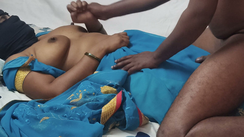 Indian innocent wife: Finally Coprated My Watchmen Wife