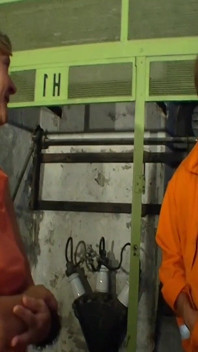 Factory Fisting Frenzy - Mature Blonde Stretched Wide Open