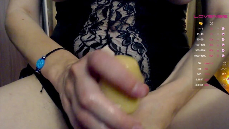 Hairypussyangel: Hairy pussy wet play with dildo