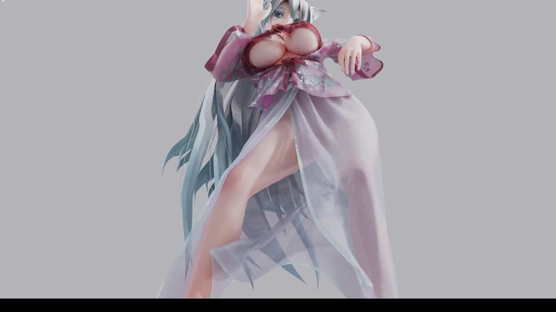 MikuMotion: Style ancien numéro 9 ; Hanfu élégant ; POV; Danseur