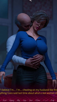 Menjadi isteri 13 - Goro kena kongkek Christine.