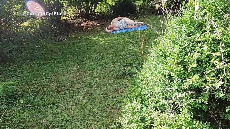 HotwifeRachel: Creampie from Older Gardener