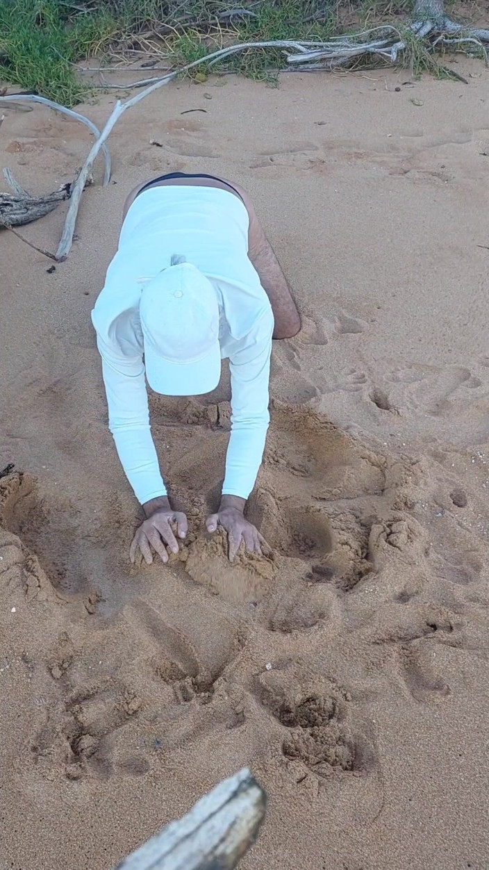 Ladysilvas: Ladysilva on the Beach in Panties Showing off Her Sexy...