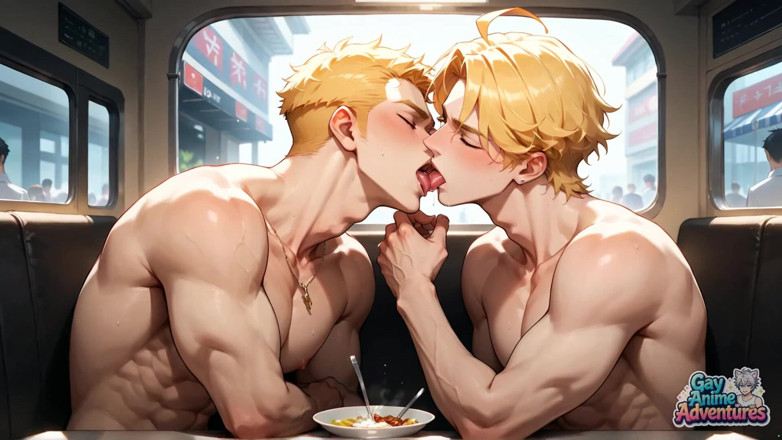 Gay Anime Adventures: The Wonderful Muscle Bomb Takes a Teach Ride and Opens...