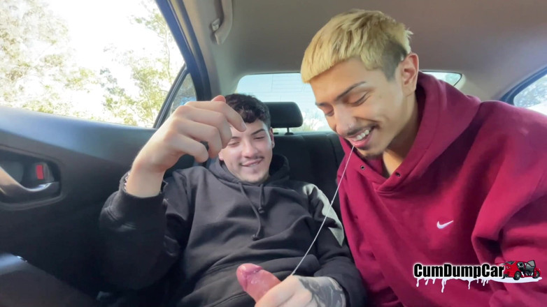 CumDumpCar: Ejaculare mare! Îmi suge pula Dl Homie Car , distracție cu muie...