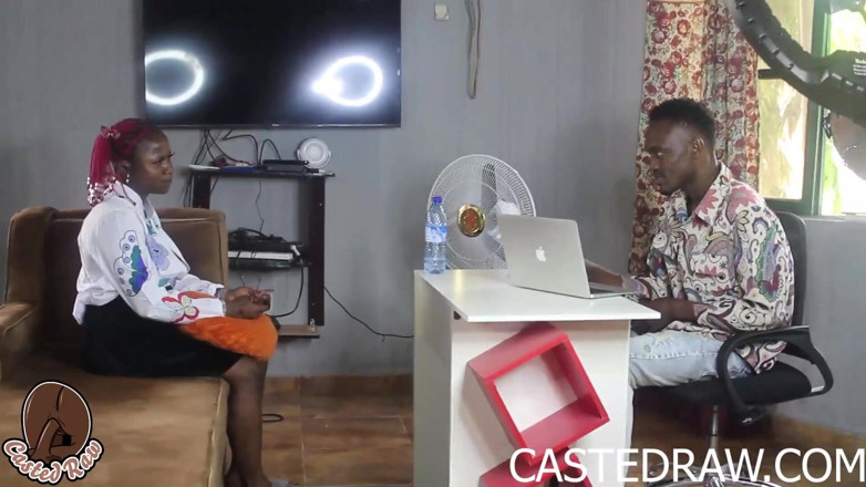 Castedraw: Behind the scenes: fucking jobseeker, anal in my office