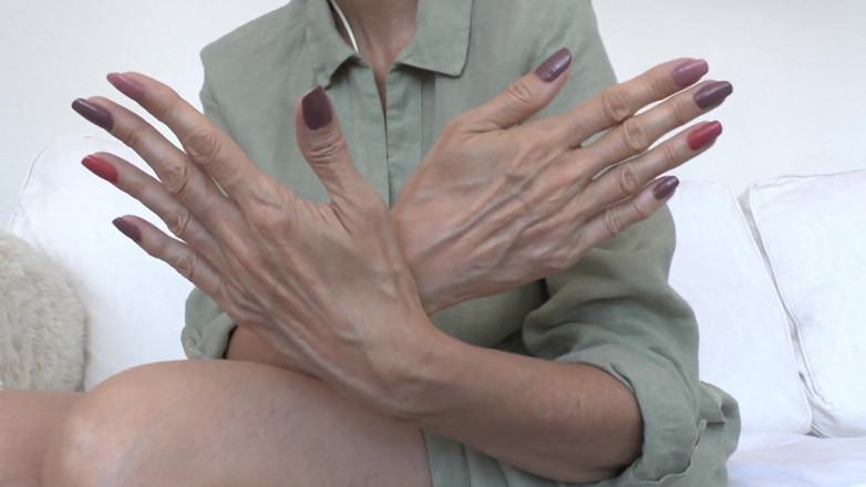 Lady Victoria Valente: Fetiche de mano y hermosas uñas, instrucciones de paja, parte 3,...