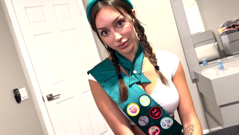 Teddy Tarantino: Horny Girl Scout Sisi Rose Has Rough Sloppy Sex