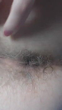 Hairy Asshole Fingering Close up