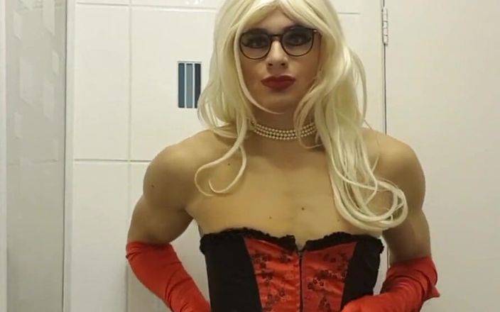 JessicaXD: Blond Jessica ger lite retas, känner sig kåt svart röd...