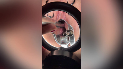 SklavinS_pervert: Nô lệ S chơi với cổ tử cung của cô ấy