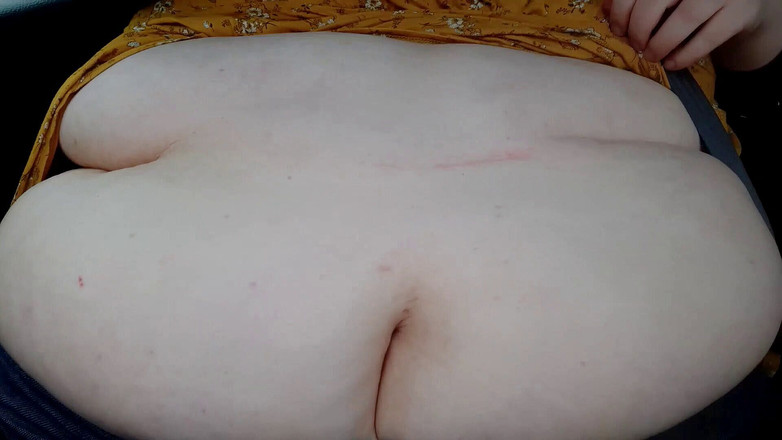 SSBBWLadyBrads: Burta mea grasă într-o mașină