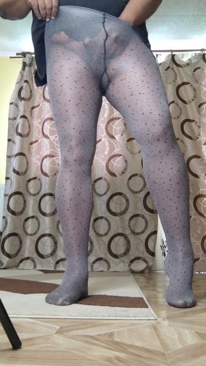 Pantyhosecouple123: Seksi desenli çoraplı bacaklar