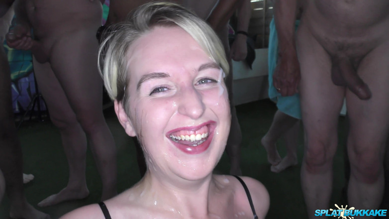 Gangbang team: Debut Bukkake Session for Vixen Lily