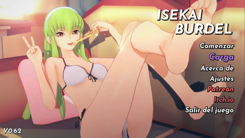 Monkylufy: Isekai Brothel chơi trò chơi với Asuna Yuuki