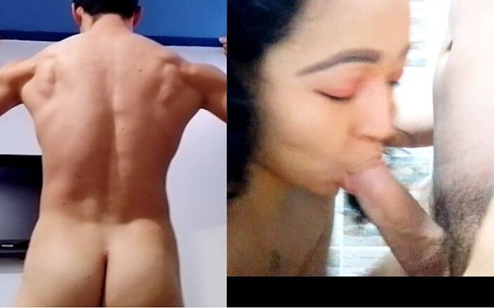 Saturno Squirt: 라틴계 팬으로부터 인종 간 오럴을 받는 잘생긴 젊은 유명 Kpop 아이돌