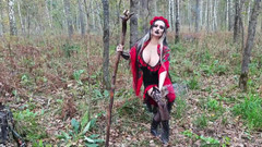 Princess18_: O vrăjitoare din pădure face ritualuri, seduce un tip și îl fute