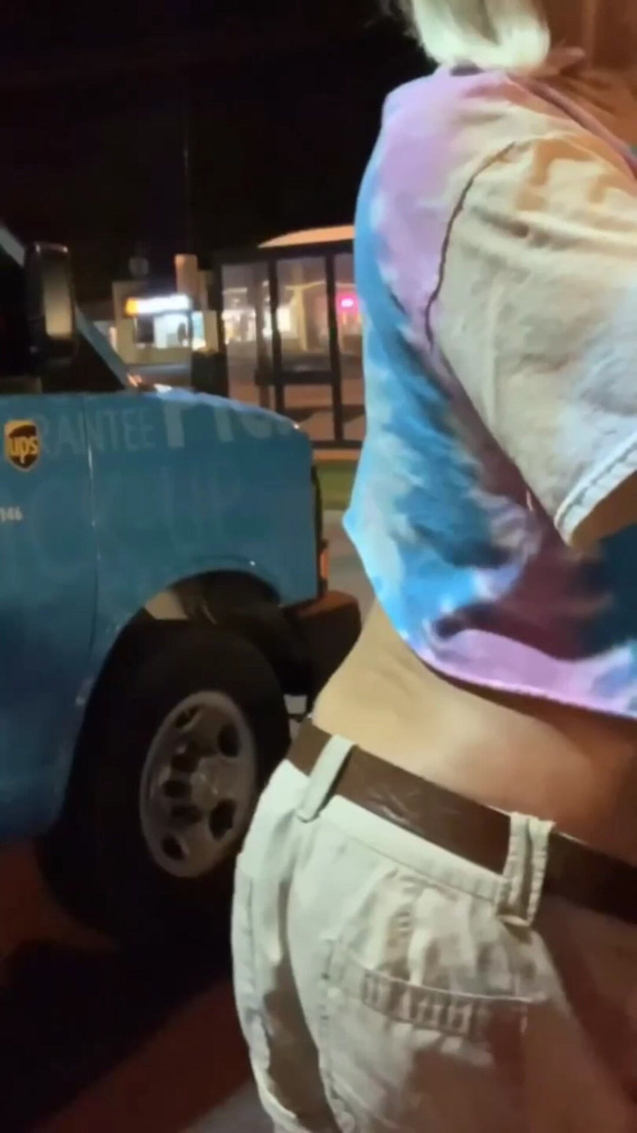 CindieLove: Sissy Street Walk, Hiking Trail in Panties, Slutty Workout Shorts...