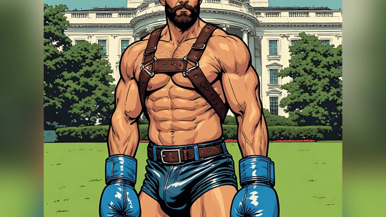 Erotic Man: Komiksové umění bojovníka na trávníku Bulge