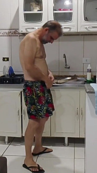 Coroa Sozinho Peladao Na Cozinha