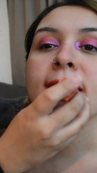 Penelope's Gagged Smoking Challenge