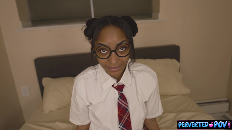 Perverted POV: Lost Teen Student Brought Home and Fucked