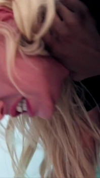 Petite British Blonde Takes on the Biggest BBC She Has Ever Had and Gets Her Tight Cunt Stretched Out
