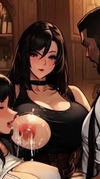 Emziren tifa baharatlı tonlardan yeni hentai'de süt servis ediyor
