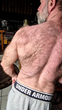 Hairy Muscle Back