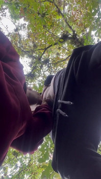 Sání ptáka mého spolužáka na kampusu