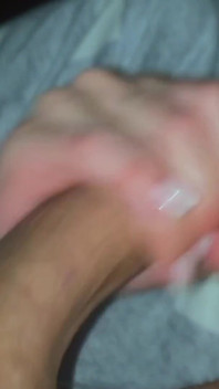 Kouření před spaním a honění pro mého manžela, než jdeme do postele