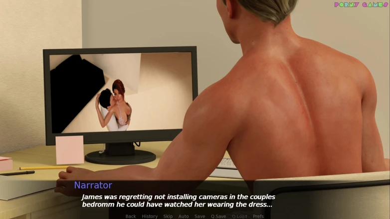 Porny Games: ナターシャいたずら妻 by アルキメデスカンパニー - 私のホットワイフがルームメイトにショーをする 16
