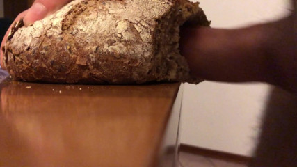 Francesco Spinozzi: mocassina di pane scopata