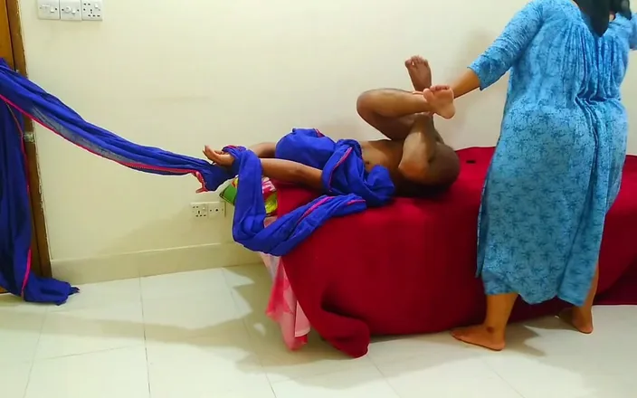 Aria Mia: Hot Stepmom Fuck Stepson with His Hands Tied, Then Hot...