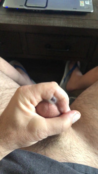 Een snelle close-up cumshot
