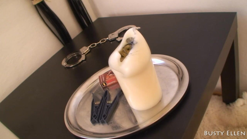 Wax on Boobs Again! (Only Big Melons)