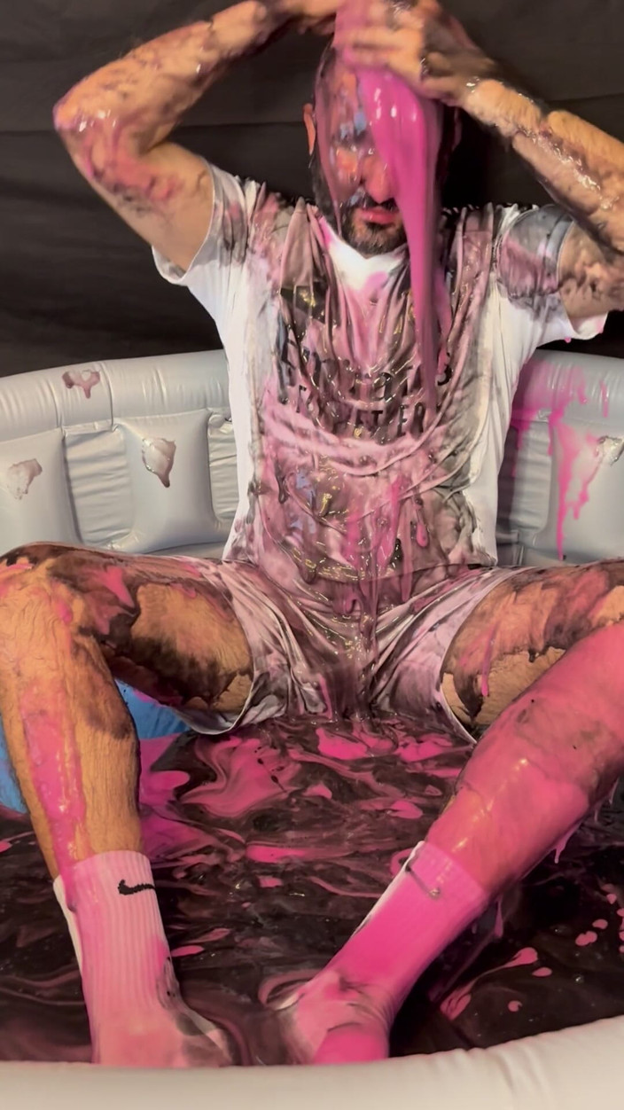 Growing teddy: First Time Gunge