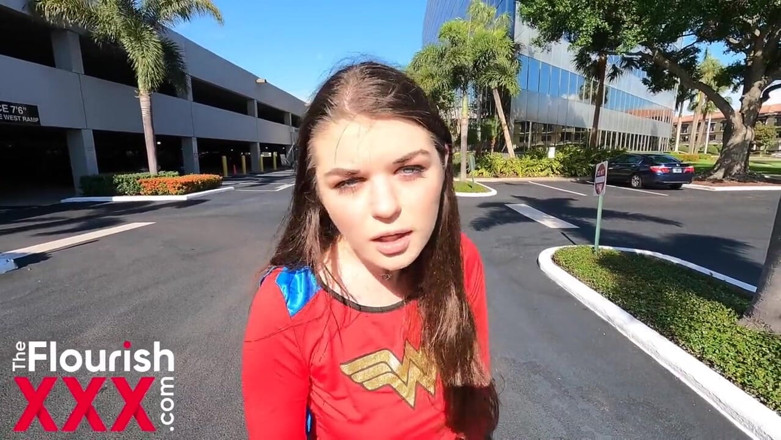 The Flourish XXX: Wonder woman catches her cheating man gets creampie - Anastasia Rose