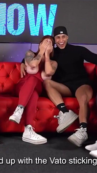 Big Ass Latina Has Hard Sex in Front of Fat Wanker - Knock Knock & Juan Bustos Show