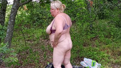 Zona901: Neighbor Undressed in a Park and Masturbates Her Pussy