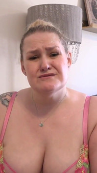 Auntjudys - After Dinner Strip Poker with Your Busty BBW Wife Becky