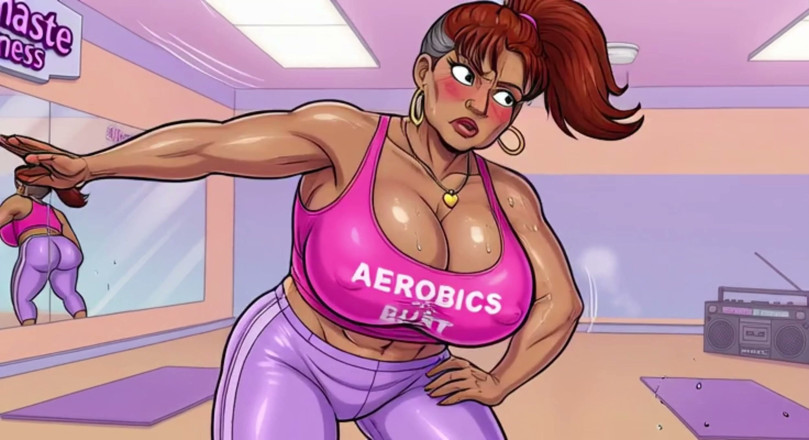 AI Porn: Sweaty Stretching Animations