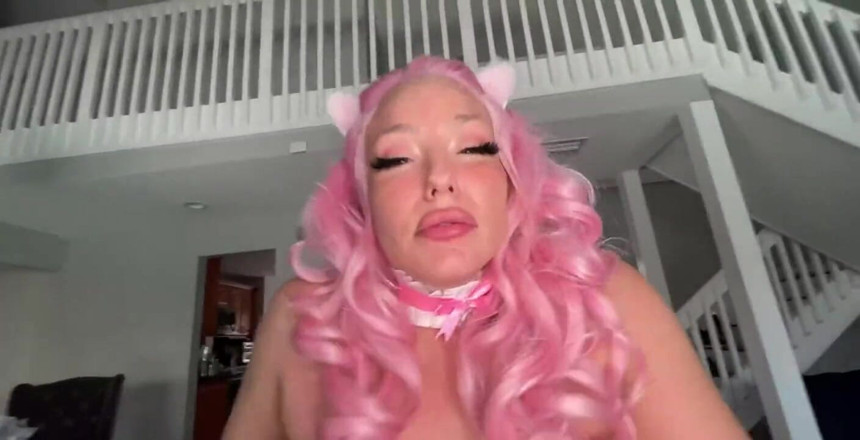 J-Mac: Pink hair slut Mandy crawls out to my big dick...