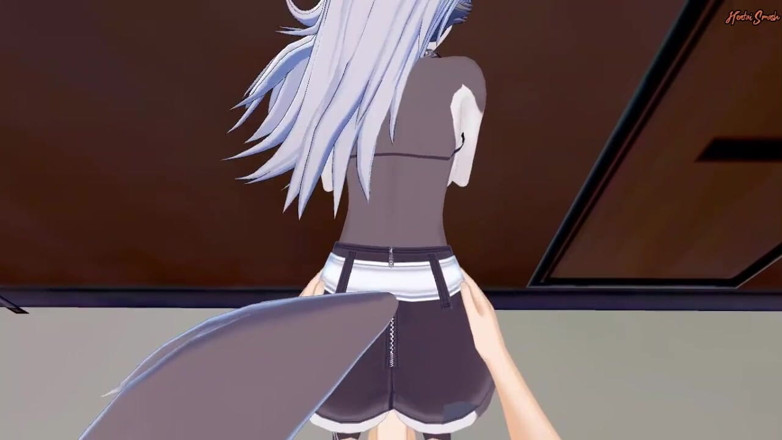 Hentai Smash: Loona este futută de un perete înainte de a călări o...