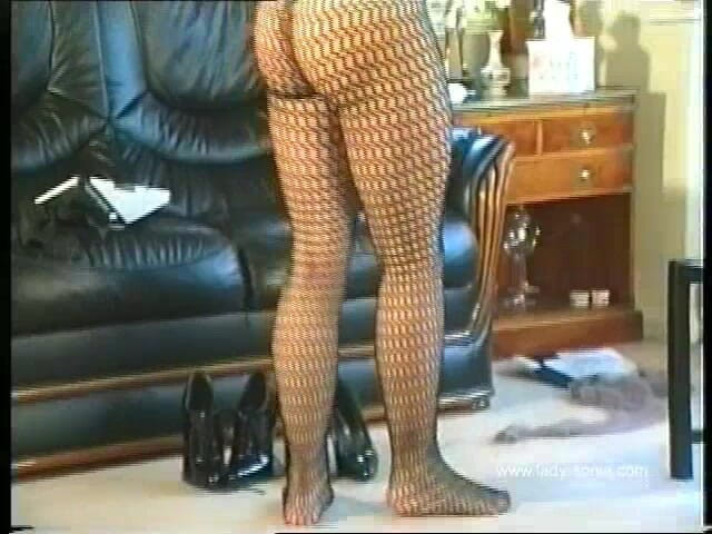 Lady Sonia: Young Exhibitionist in Nylon