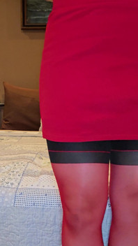 Sissy Kanisa at a Vintage Countryside Resort Part 2: Get Dress C-string and Micro Skirt