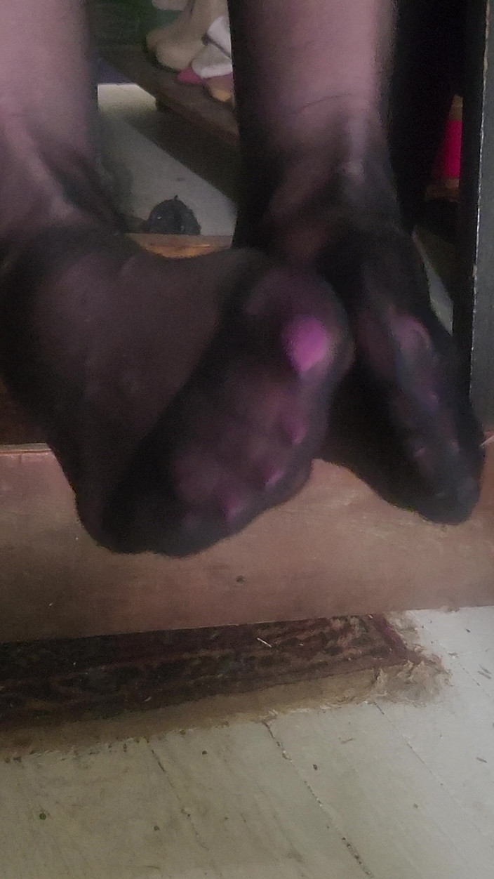 Goode Girl: Goode Girl Siyah Külotlu Çorap Ayak Ibadeti Bakış açısı 31 Talimatı