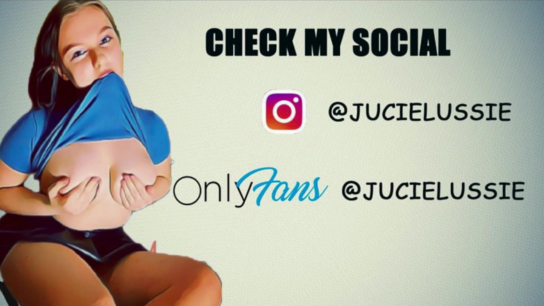 JuiceLussie: Seksi tenggorokan dalam dan sumbat anal besar