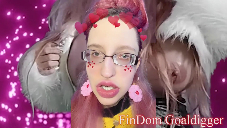 FinDom Goaldigger: かわいい痴女の女の子の変身