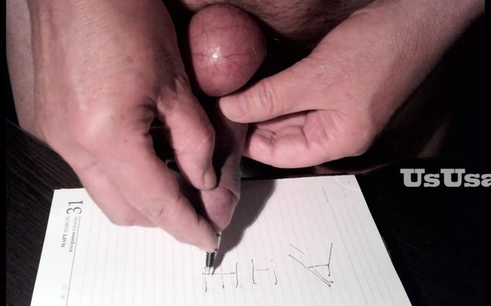 UsUsa for Men: Skriv namn med min penis